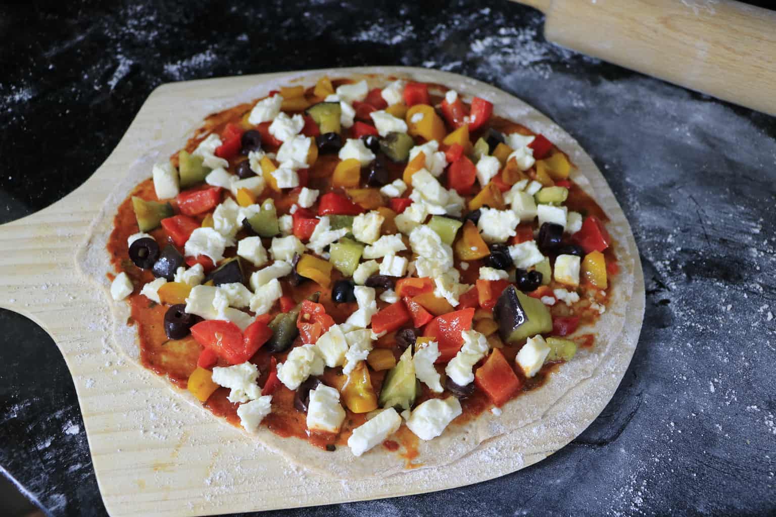 Spelt Pizza from scratch recipe