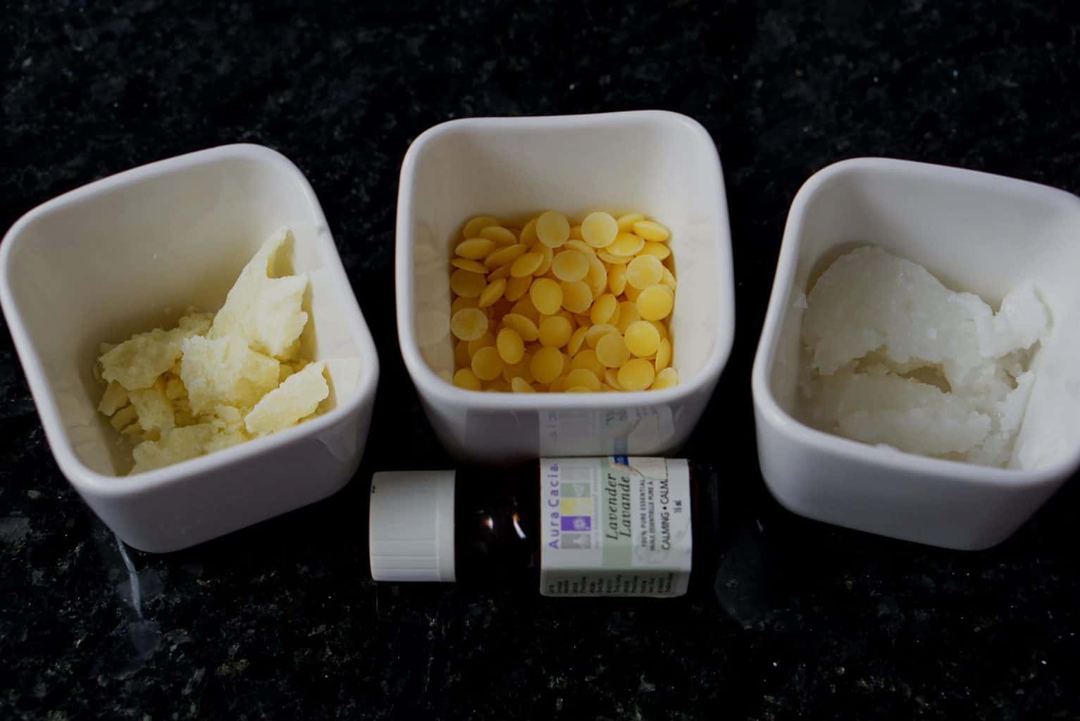 Ingredients for Lip Balm