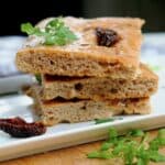Easy Spelt Sourdough Tomato Focaccia