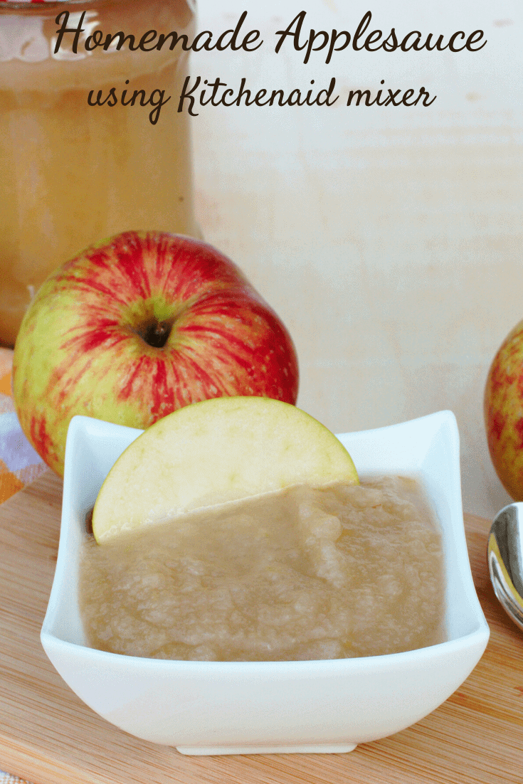 Applesauce using Kitchenaid Foodstrainer Vital Fair Living