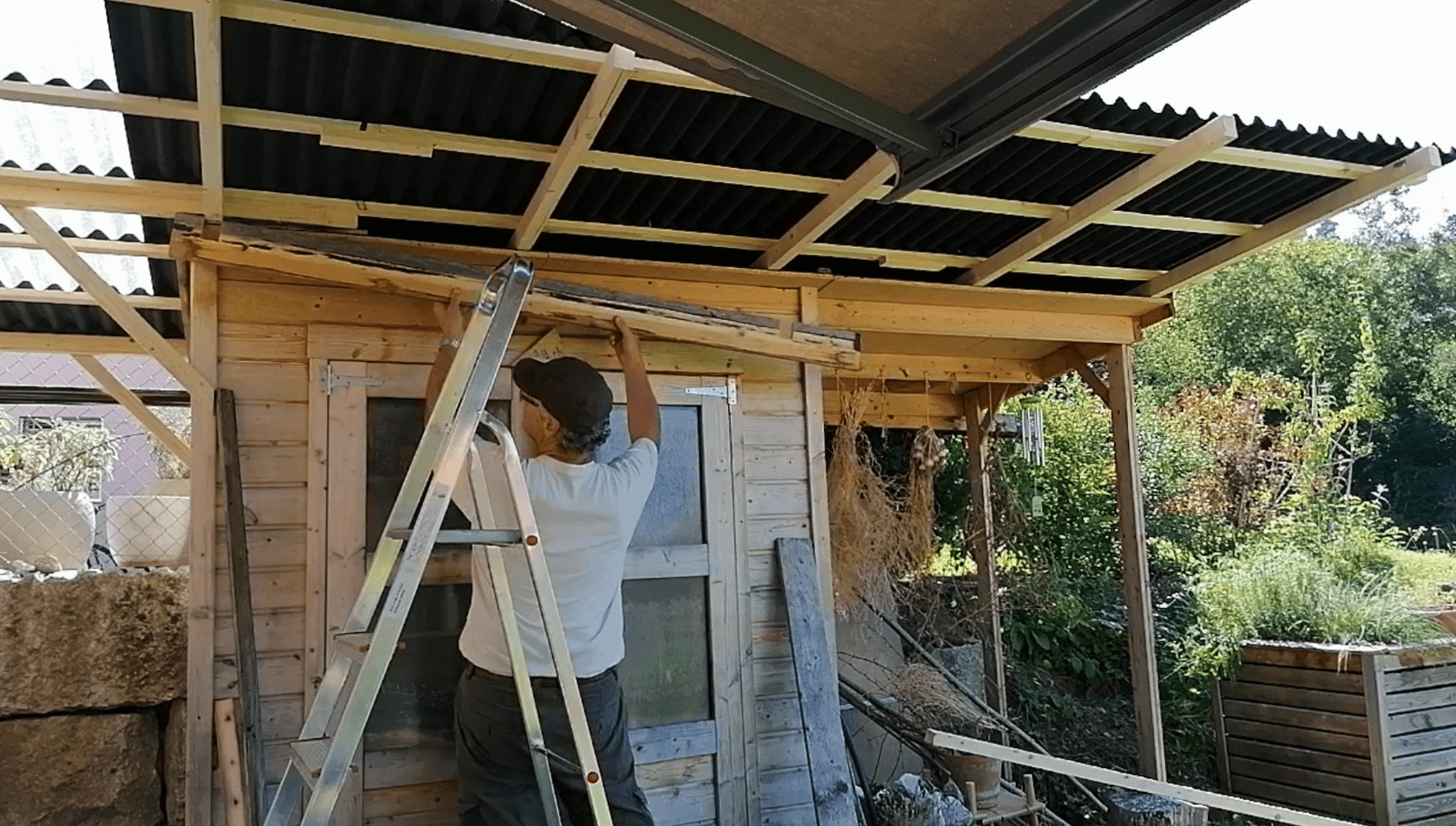 How to Build a Shed Roof Extension - Vital Fair Living