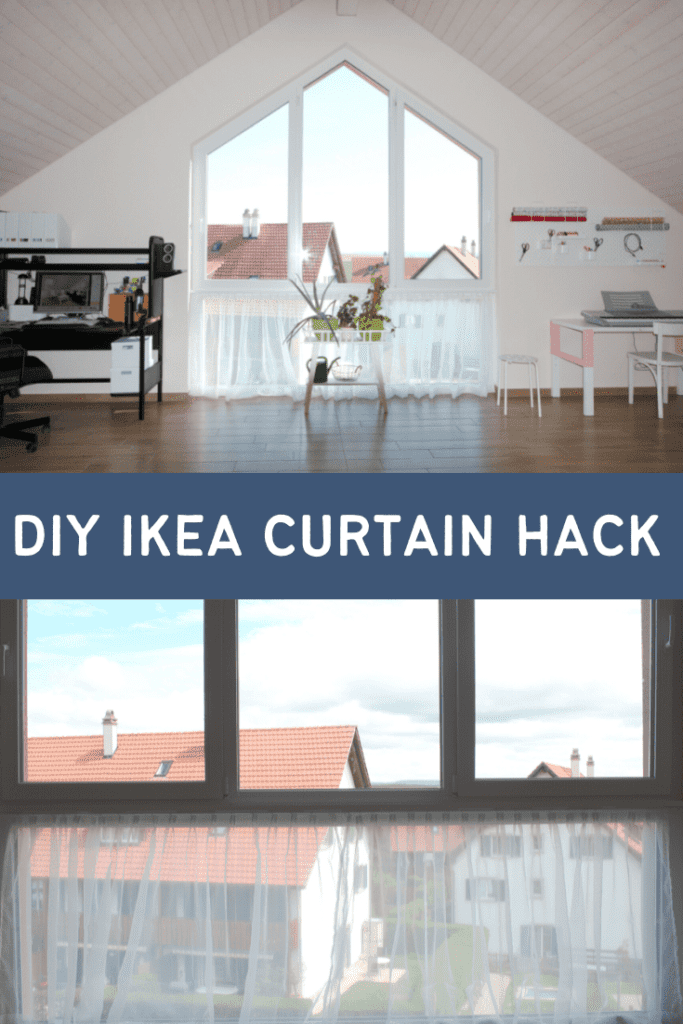 Diy Ikea curtain hack