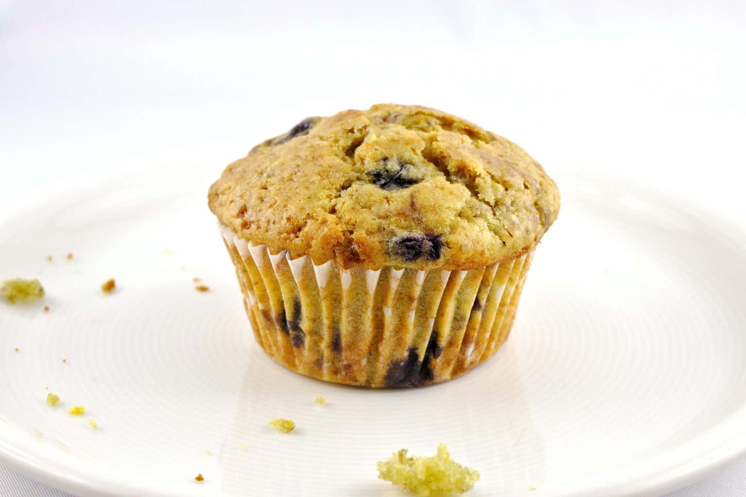 Eggless Blueberry Muffins Recipe