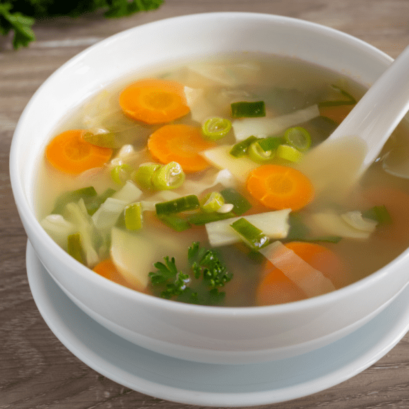 Simple fall vegetable soup