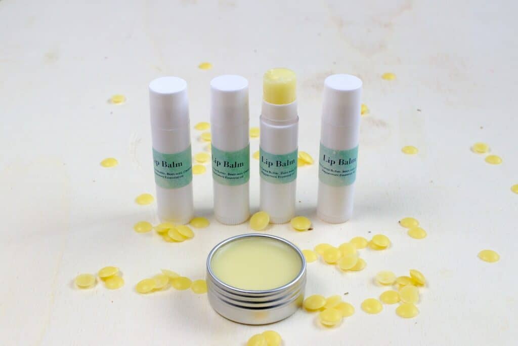 DIY Peppermint Lip Balm