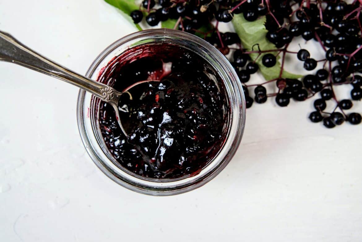 Easy Homemade Elderberry Jam Easy Homemade Elderberry Jam