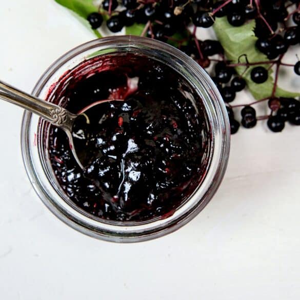 Easy Homemade Elderberry Jam