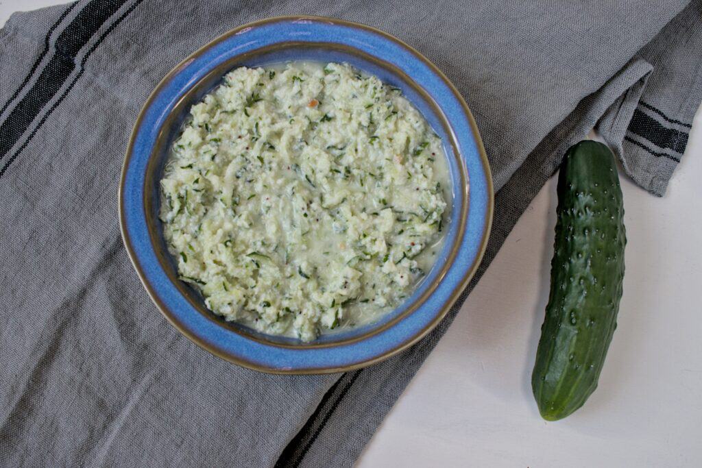 Gluten Free Cucumber Idli batter