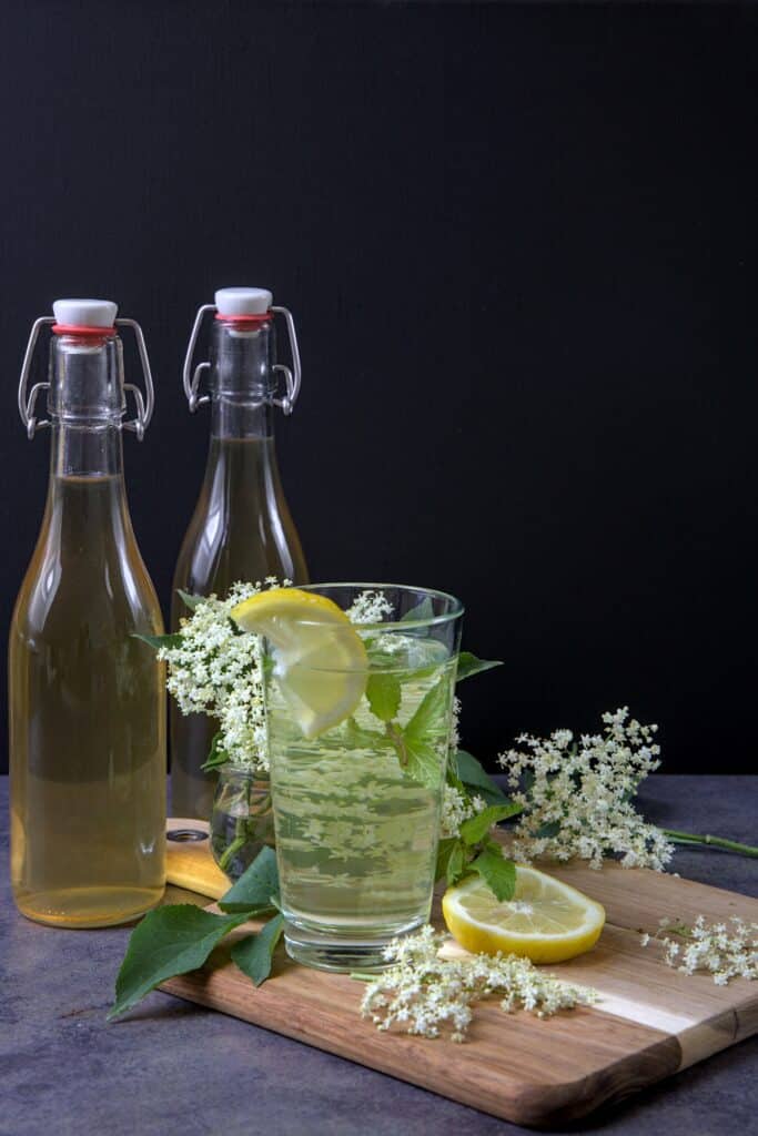 Refreshing Elderflower Mint Syrup