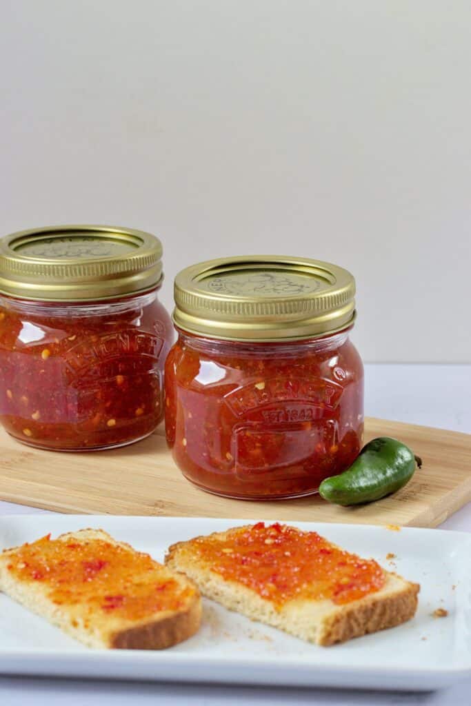 Hot and Sweet Pepper Jelly