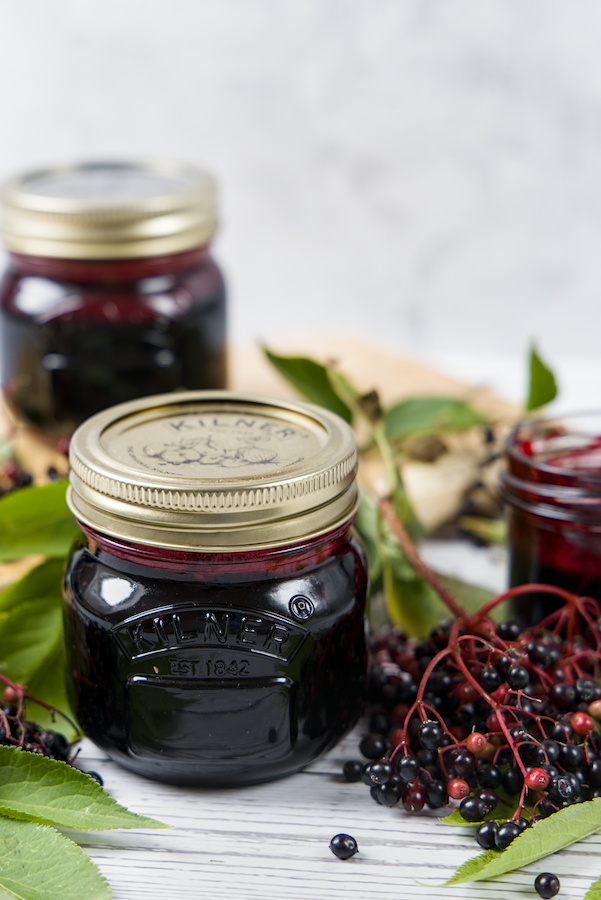 Homemade Elderberry Jelly